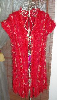 Red Gilet (long)